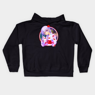 Aoba (New Game!) Kids Hoodie